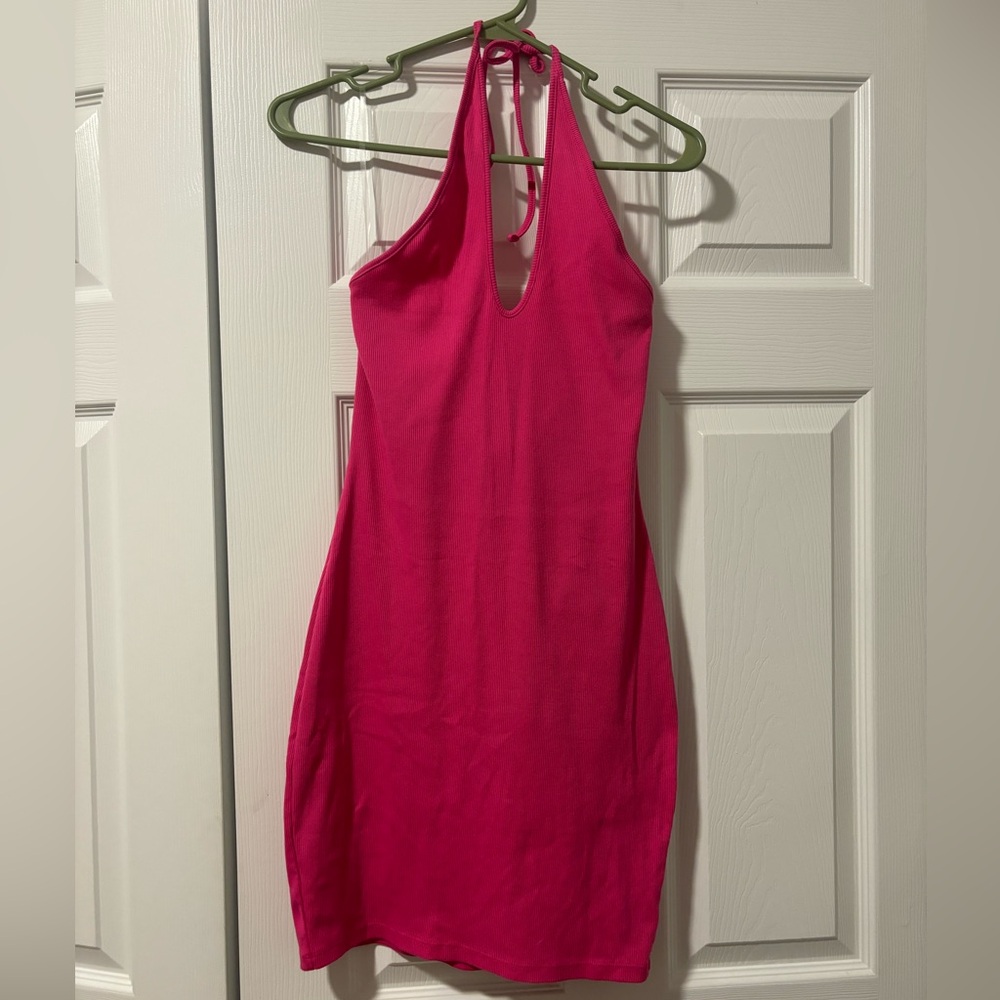 Wild fable pink halter dress